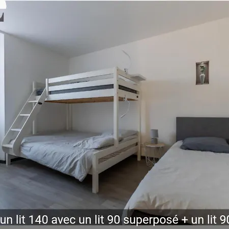 A La Campagne 3 Etoiles A 30min Des Pistes De Mont Dore Sancy アパート Messeix